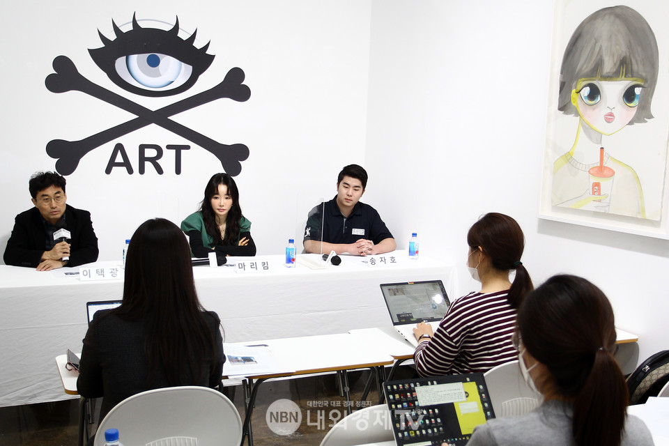 11일 오후 서울 강남구 피카프로젝트에서 '엑스아트 프로젝트' 기자간담회가 열렸다.