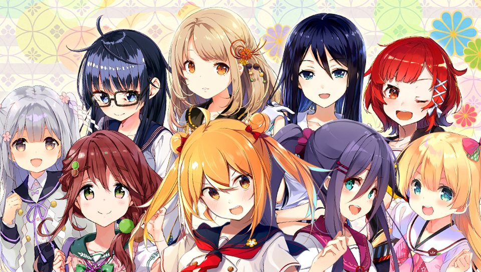 모바일 게임으로 등장했던 온천딸(온센무스메) / 자료=Edia