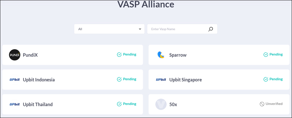 베리파이바스프 얼라이언스 / 자료=베리파이바스프