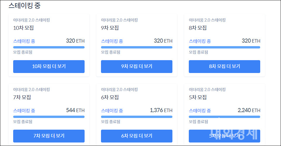 코빗이 서비스 중인 이더리움 2.0 스테이킹 / 이미지=코빗 홈페이지 갈무리
