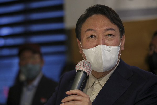 ▲국민의힘 윤석열 대선후보 (사진출처=국민의힘 홈페이지)