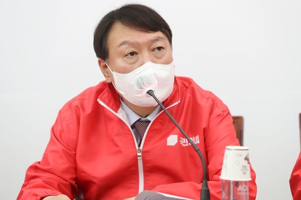 ▲국민의힘 윤석열 대선후보 (사진출처=국민의힘 홈페이지)