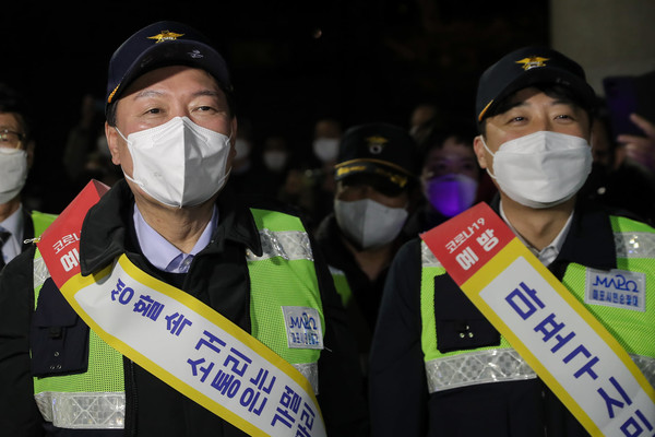 ▲국민의힘 윤석열 대선후보와 이준석 대표 (사진출처=윤석열 후보 페이스북)