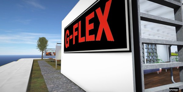 고창군 메타버스 내 구현된 메타버스 쇼핑몰 ‘G-FLEX’ 전경 