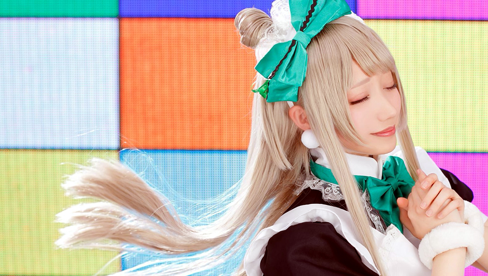 월드 코스플레이에서 활동 중인 아오이 미네 / 자료=큐어