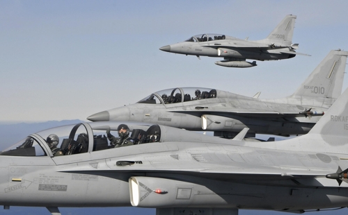 콜롬비아에 수출하려는 FA-50 / 사진=대한민국 공군