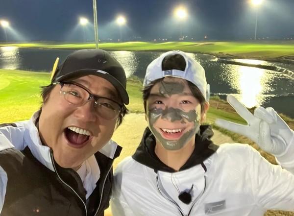 가수 정동원이 곽도원과의 케미를 자랑했다. / 사진=정동원 인스타