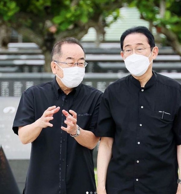 기시다 후미오 총리(오른쪽) / 사진=기시다 후미오 총리 인스타그램
