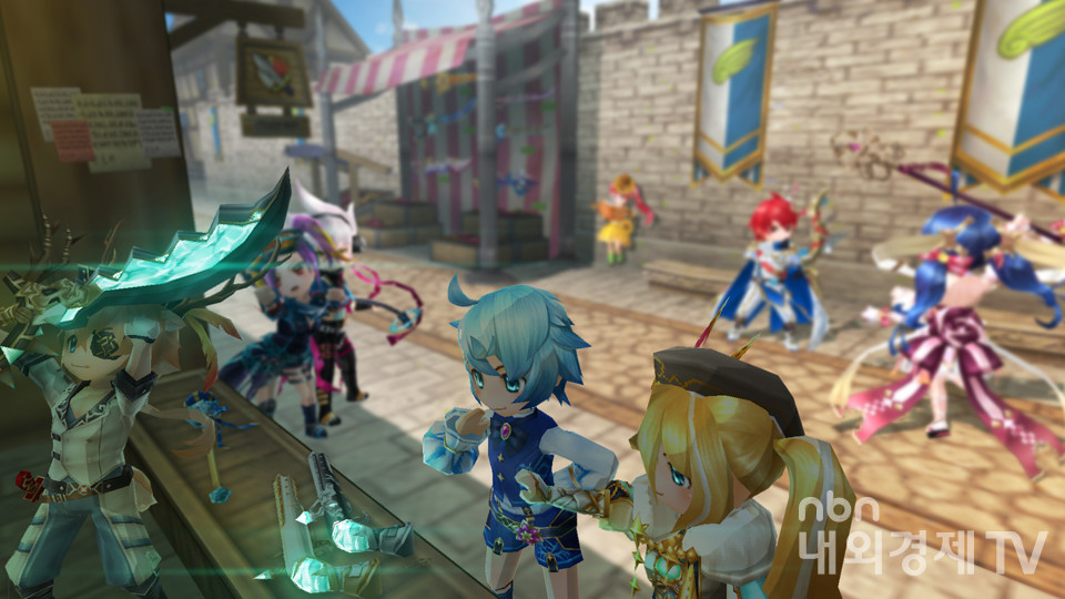 젠소키시 메타버스(MV) 화면