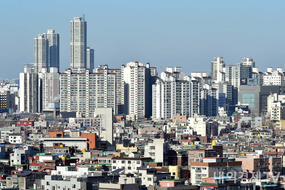 25일 서울 구로구 주택 밀집지역 모습.