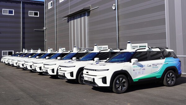 라이드플럭스가 운영하는 화성시 자율주행 카셰어링카 / 사진=라이드플럭스