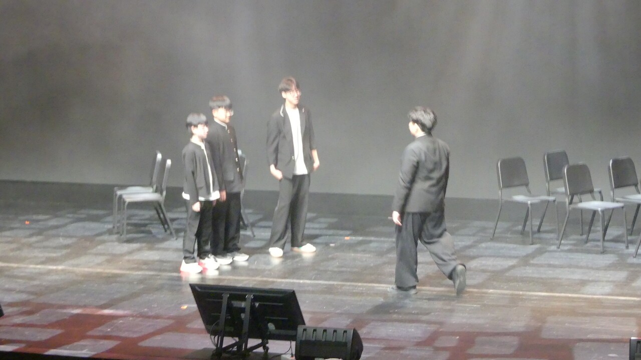 청소년 뮤지컬 스쿨의 중간 공연 모습 [사진=양상현 기자]