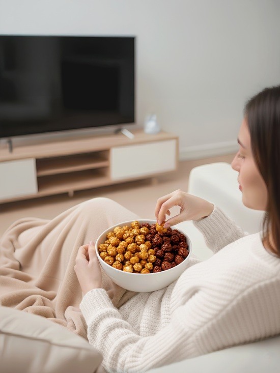 라라스윗, 저당 카라멜 팝콘 이어 신상 '저당 초코범벅 팝콘' 출시 - 뉴스 썸네일 이미지