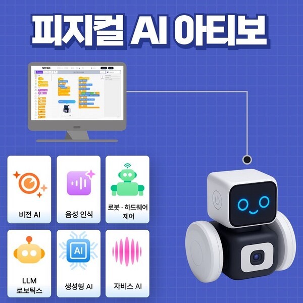 [UP! START] 큐브로이드 아티보, 도입 후 학교 AI 수업 '실습 중심'으로 ... - 뉴스 썸네일 이미지