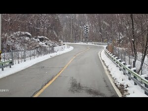 [영상] 겨울 왕국 속으로, 포천 광덕고개에서 화악산로 설경 드라이브 - 뉴스 썸네일 이미지